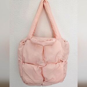 Pink Puffer Tote bag